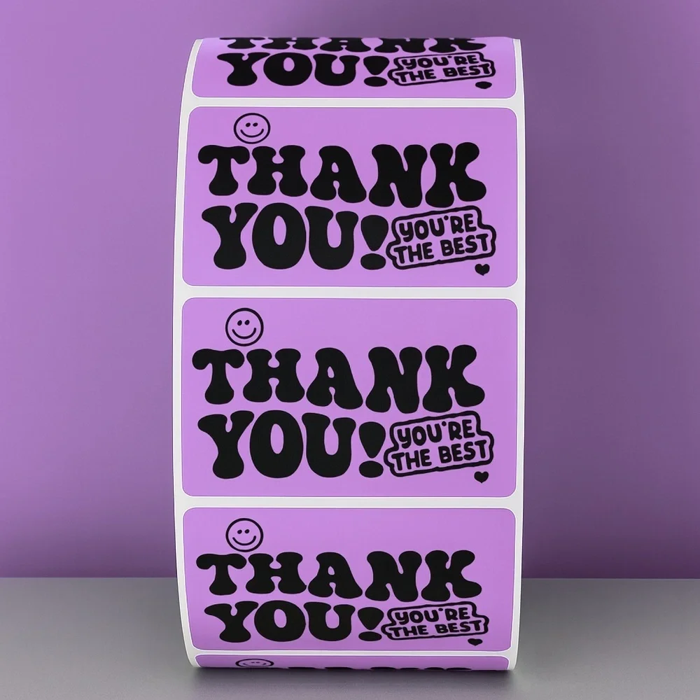 Thank You You’re The Best Stickers – Cute Packaging Labels for Small Business 2